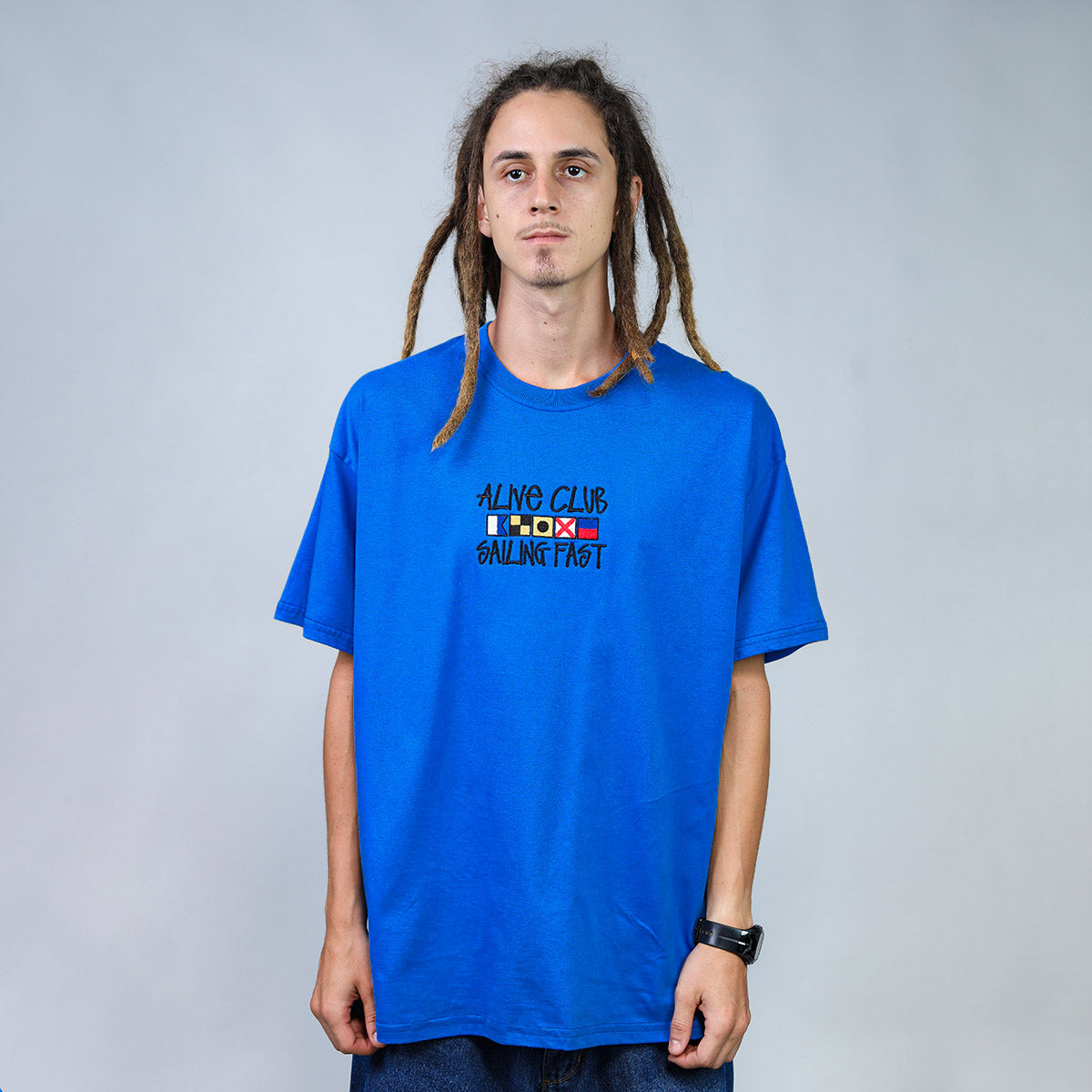 Camiseta Alive Flags Azul Royal