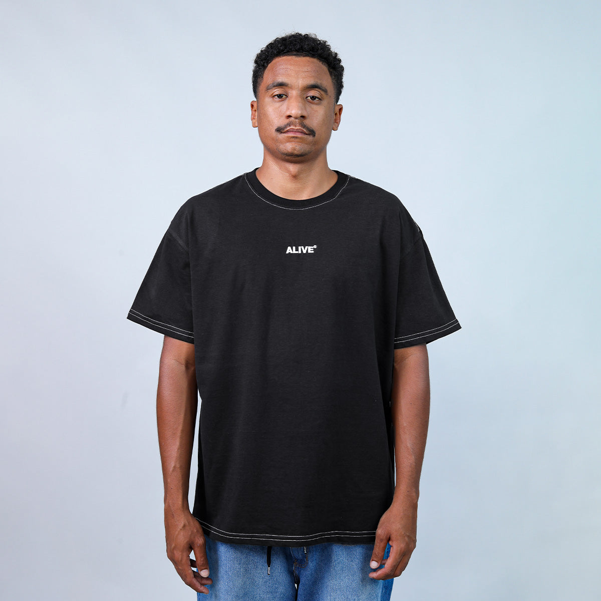 Camiseta Alive Splice Preto