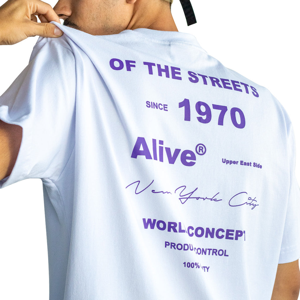 Camiseta Alive Since 70s Branco