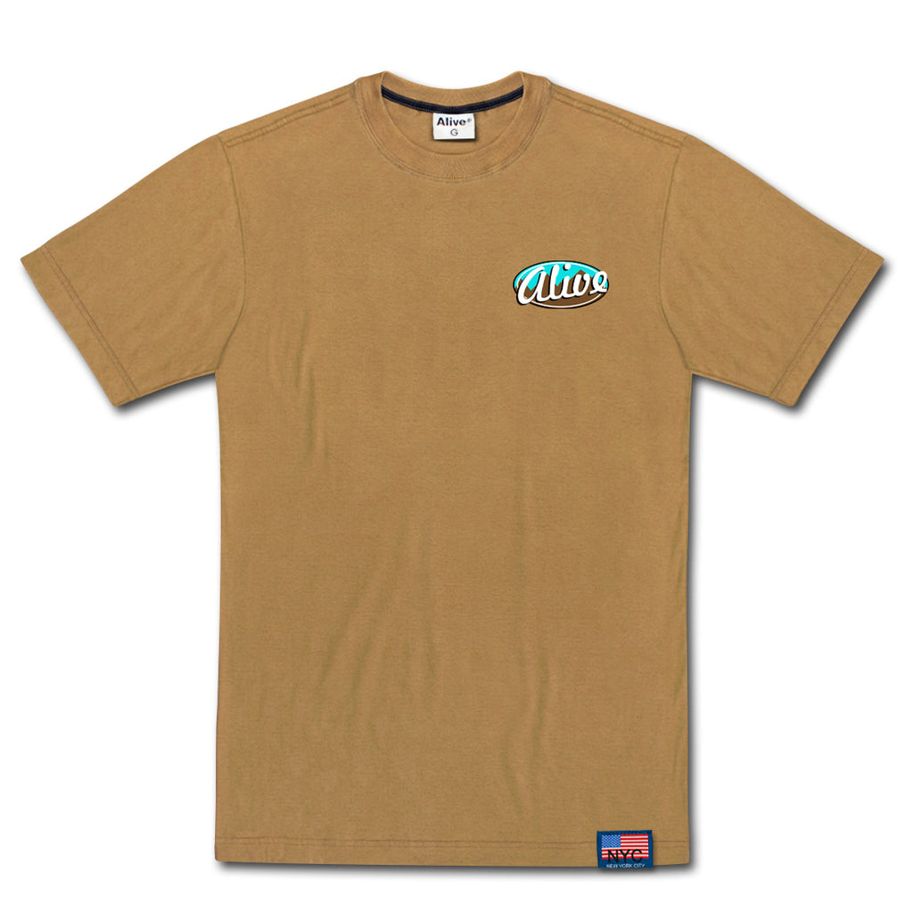 Camiseta Alive Patagônia Marrom