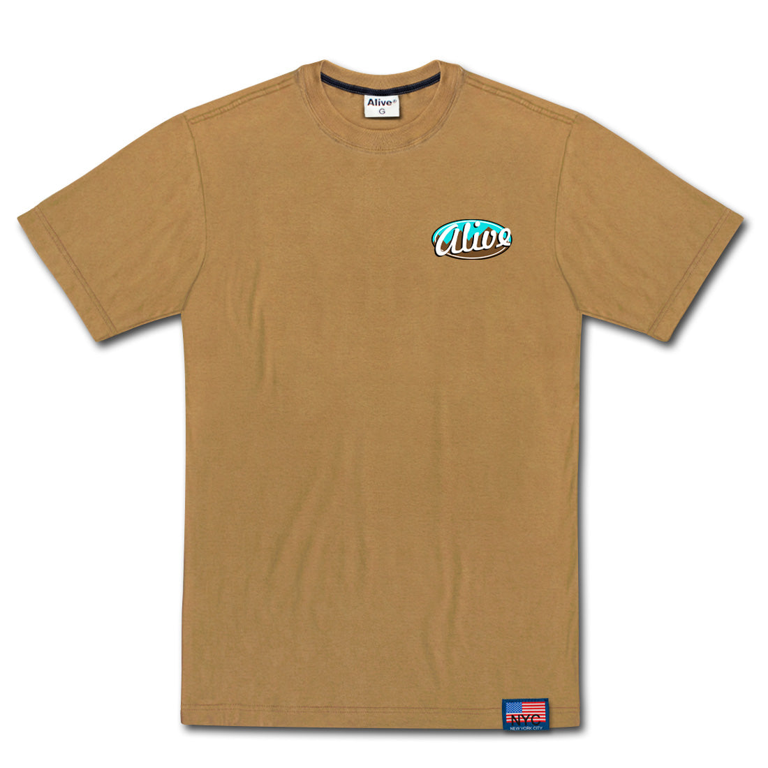 Camiseta Alive Patagônia Marrom