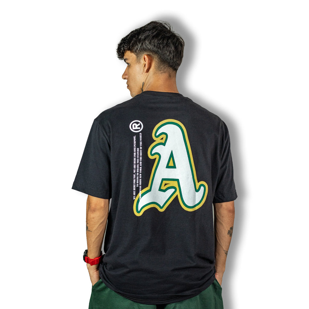 Camiseta Alive "A" Special Preto