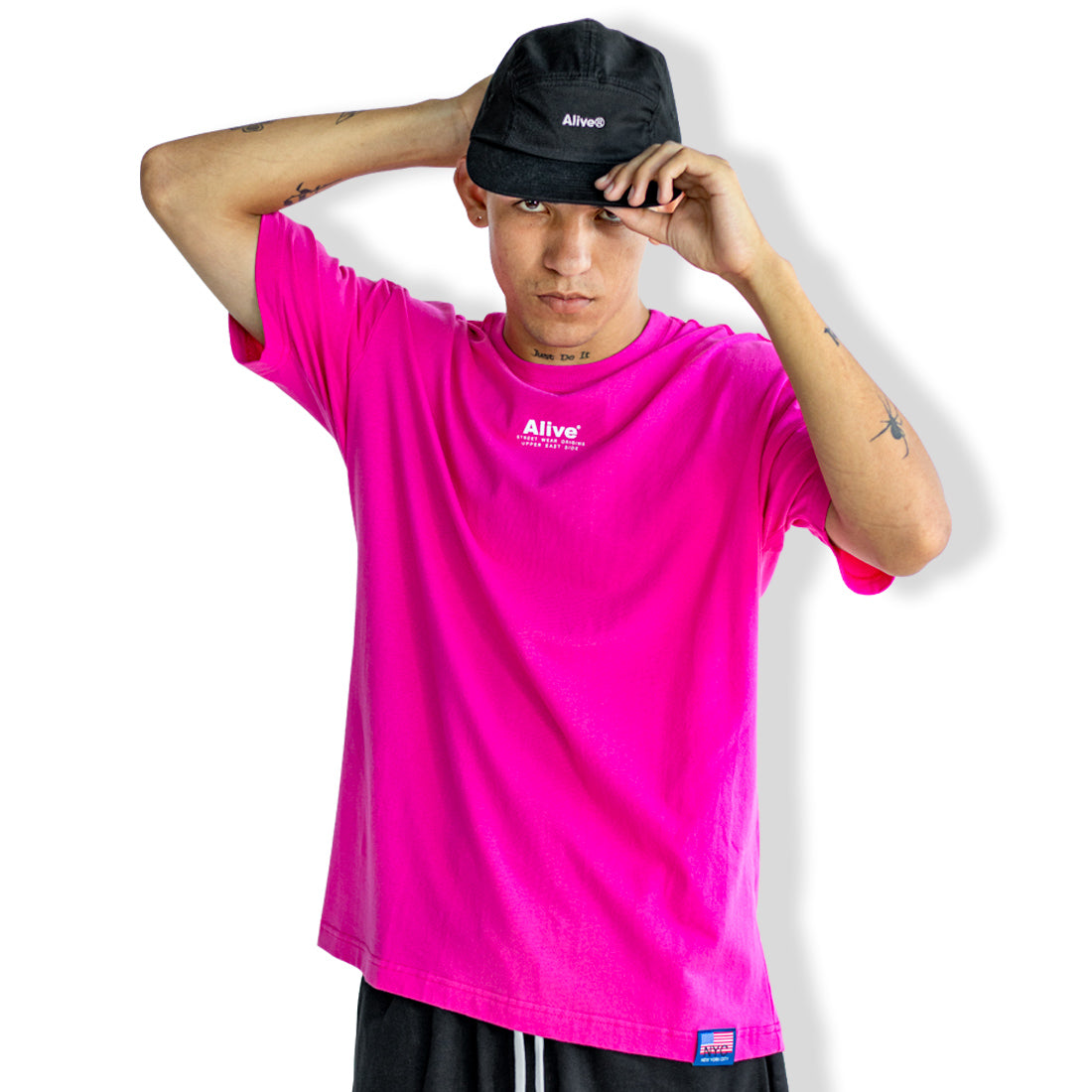 Camiseta Alive Origins Rosa Chiclete