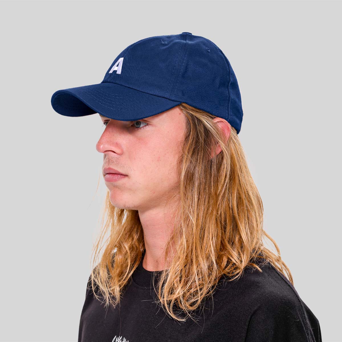 Boné Alive Dad Hat Font Azul Marinho Texas