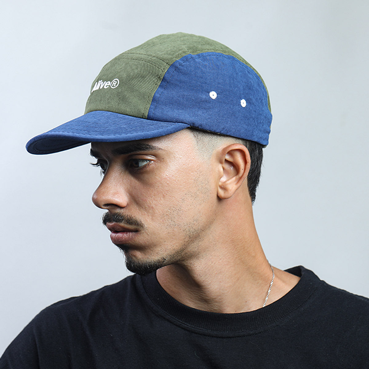 Boné Alive Five Panel Alive Blue Green