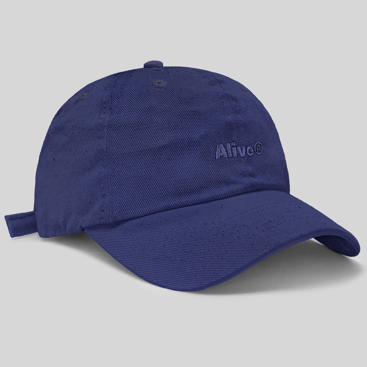Boné Alive Dad Hat Logo Azul Marinho Texas