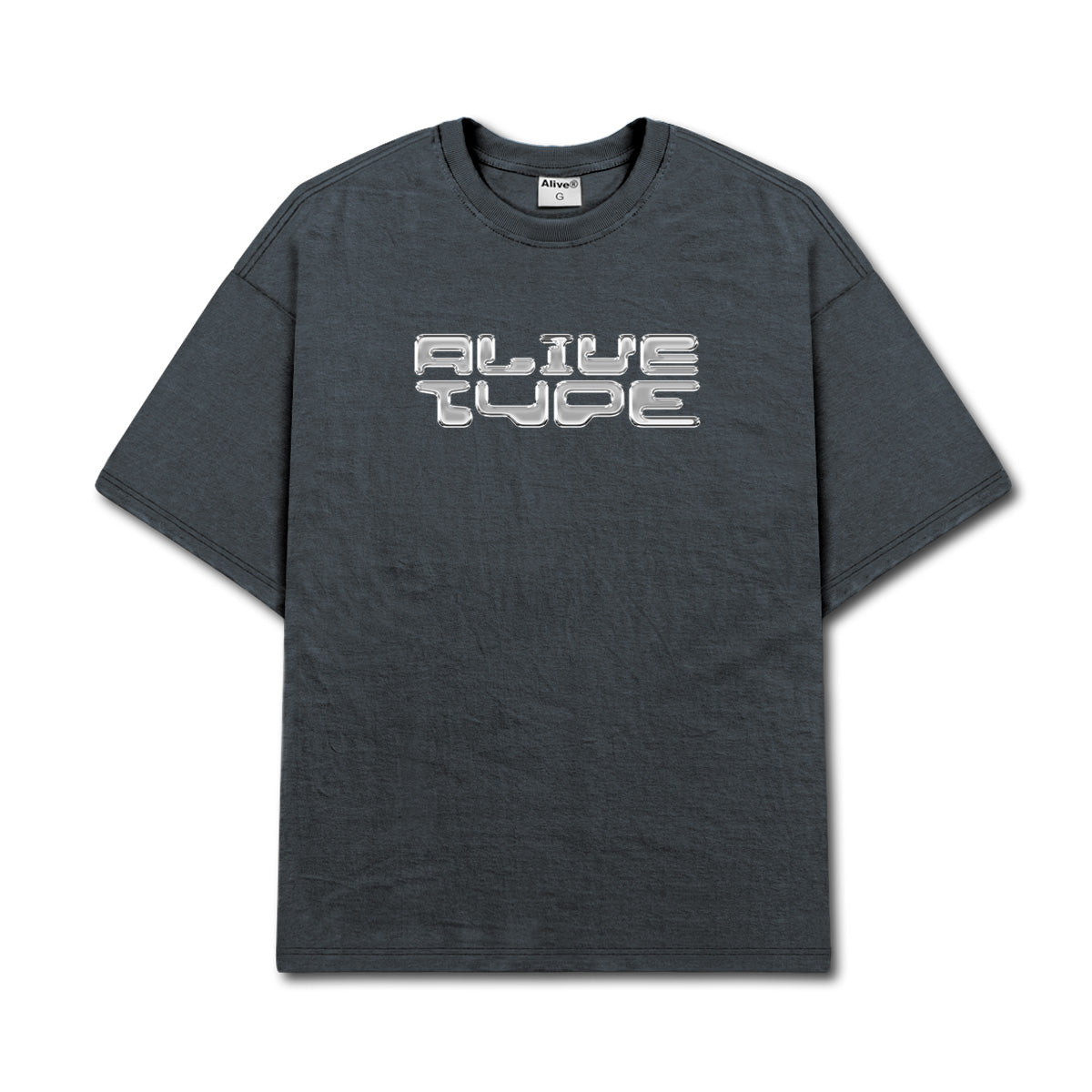 Camiseta Alive Clássica Type Cinza