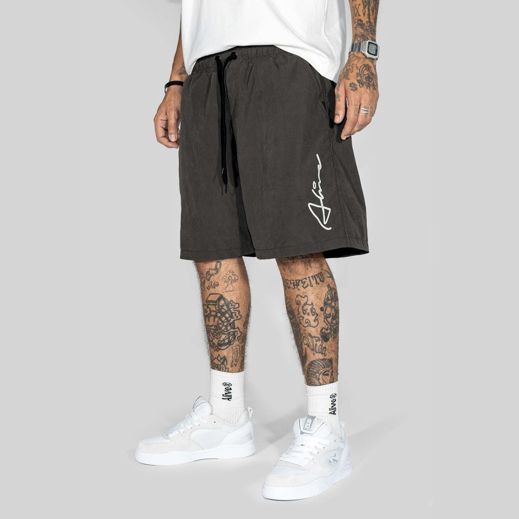 Short Alive Tec Line Preto