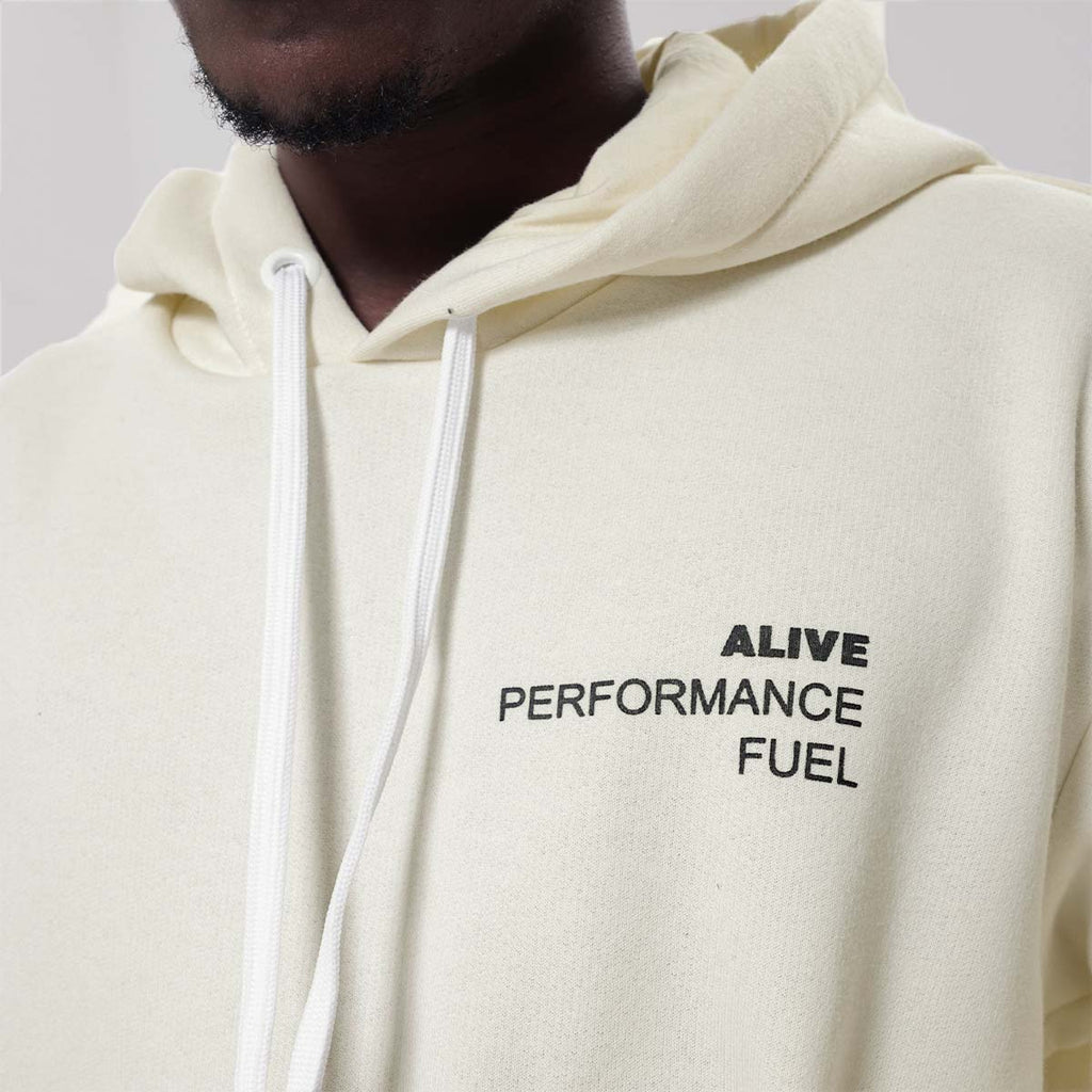 Moletom Alive Canguru Fuel Off White - Texas