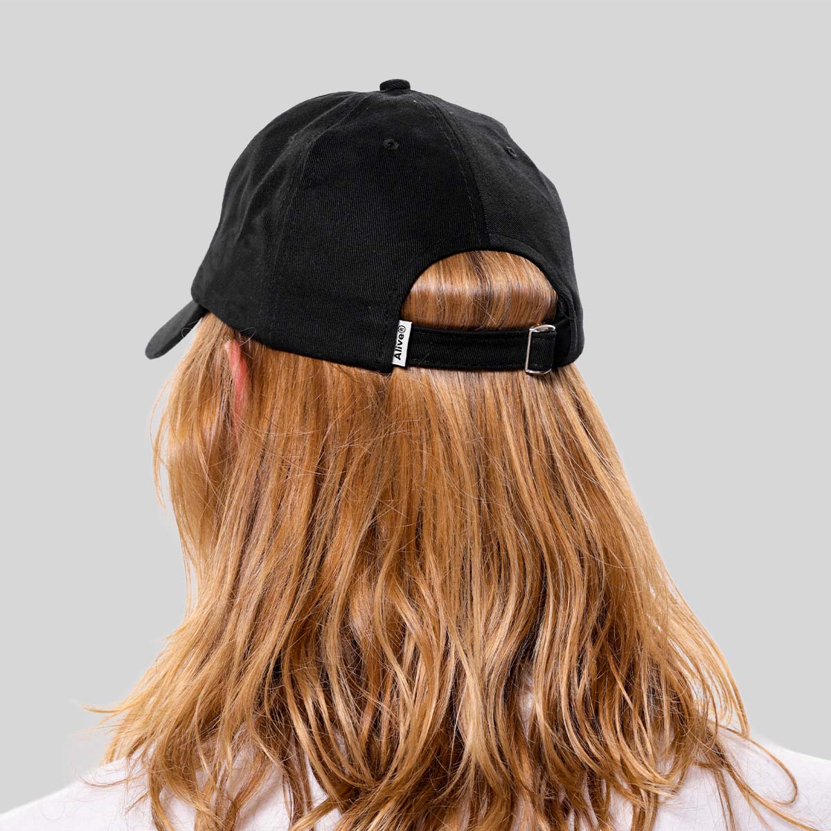Boné Alive Dad Hat Font Preto Texas