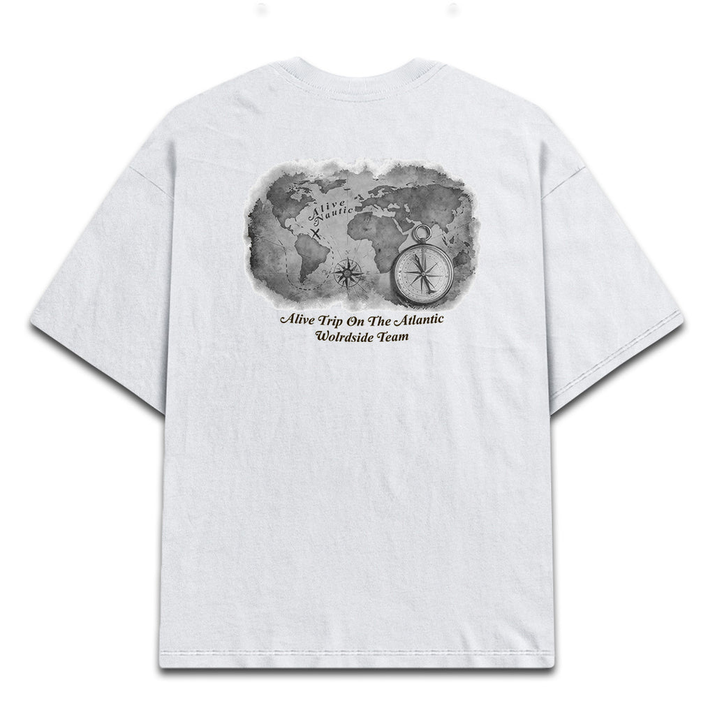 Camiseta Alive Map Branco