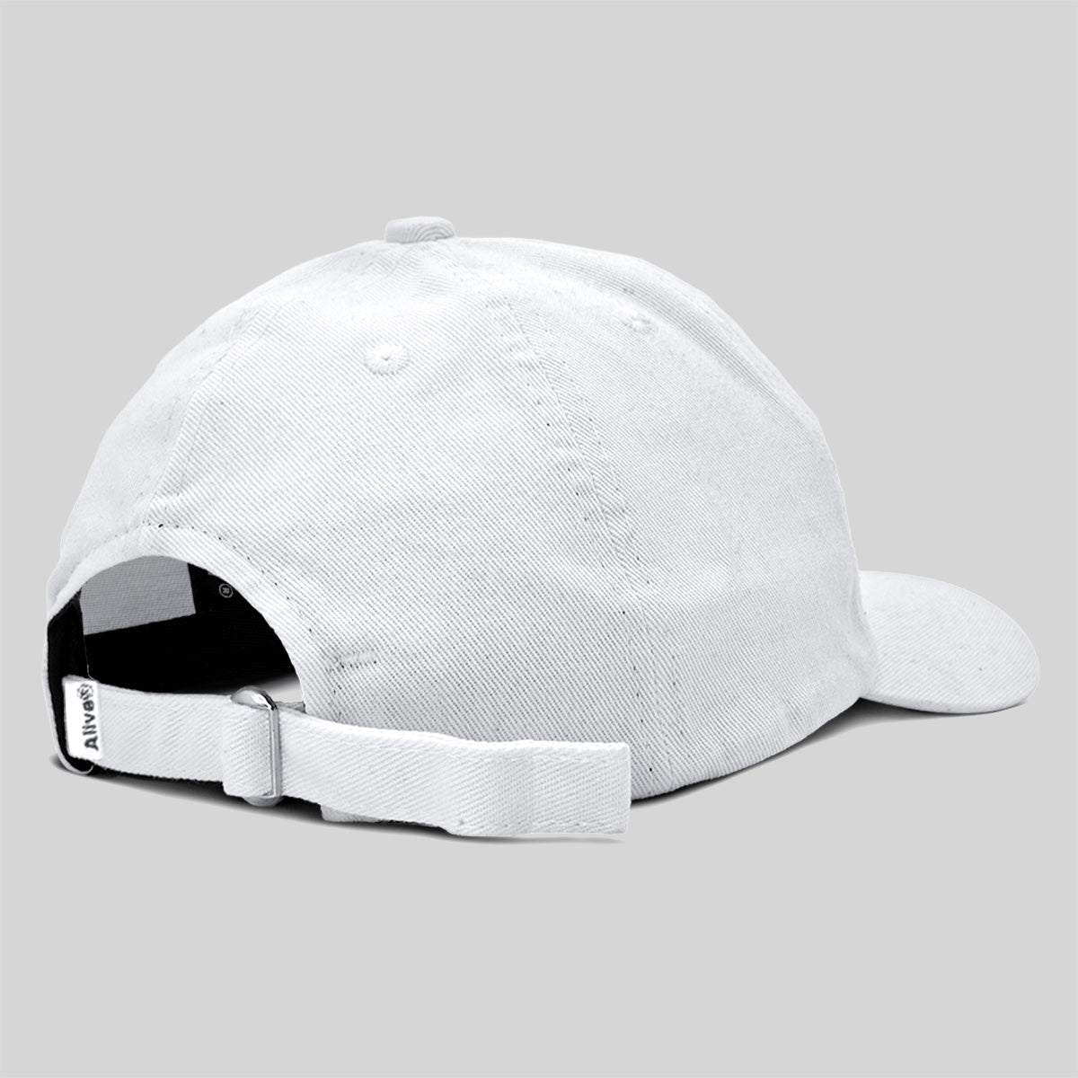 Boné Alive Dad Hat Rubric Branco