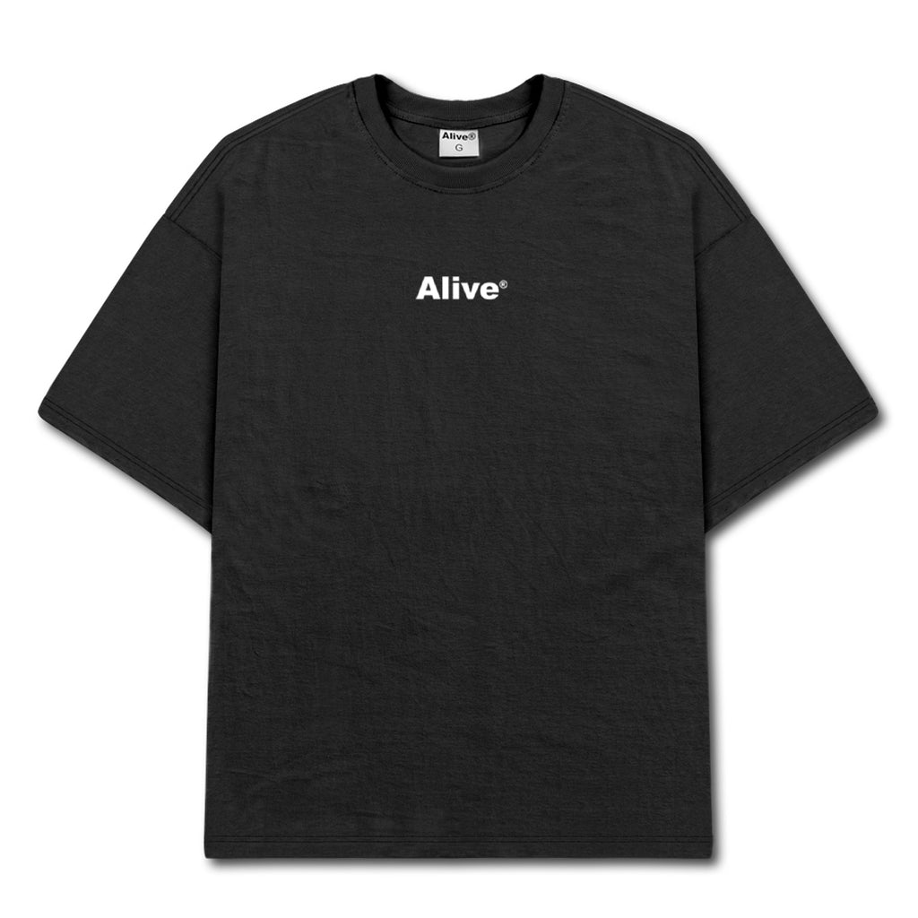Camiseta Alive Logo Basic Preto