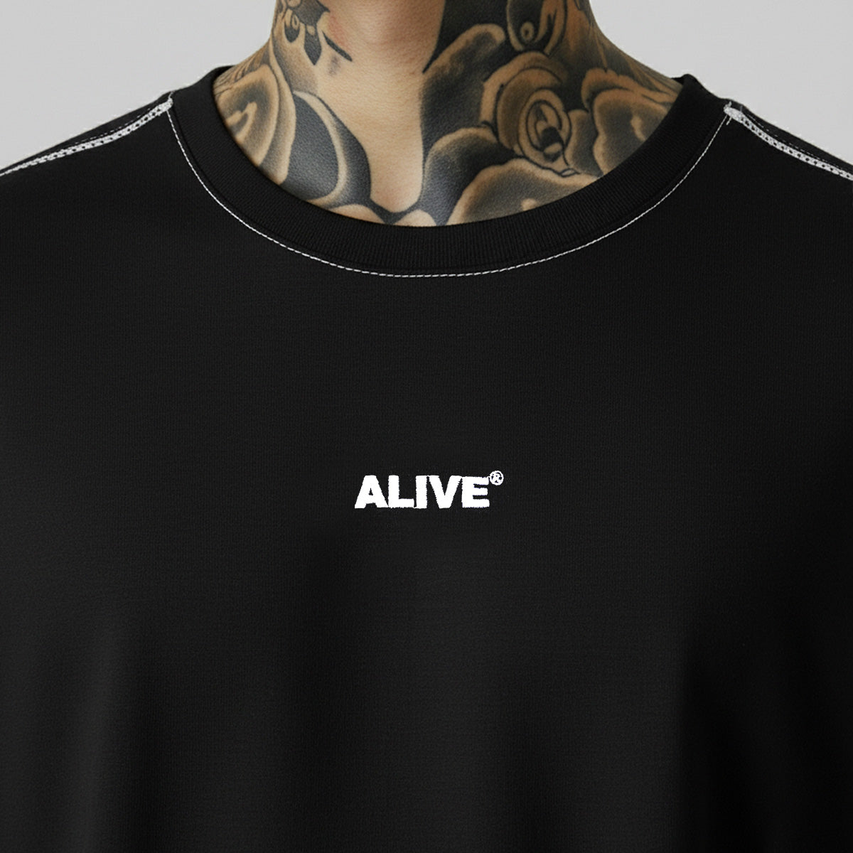 Camiseta Alive Splice Preto