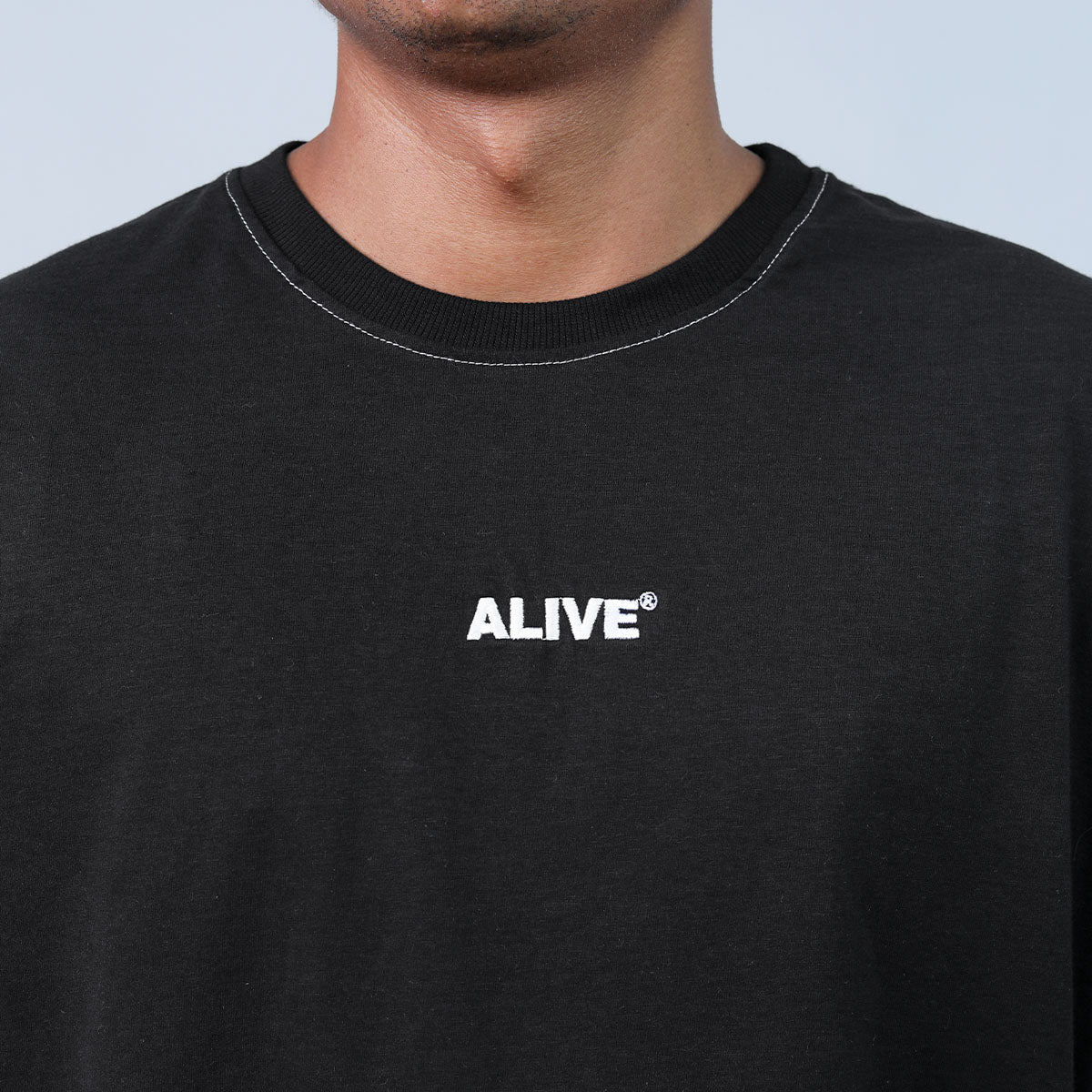 Camiseta Alive Splice Preto