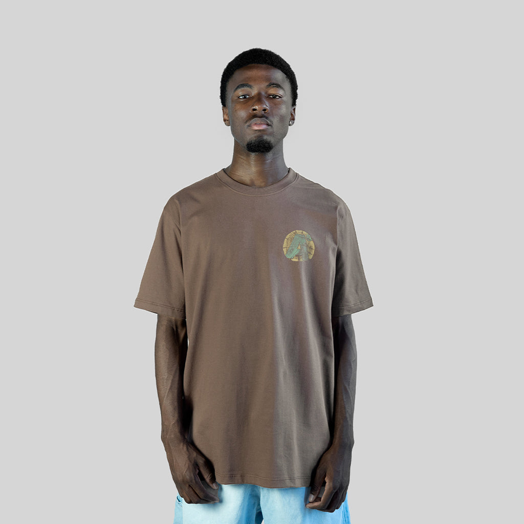 Camiseta Alive Trunk Marrom