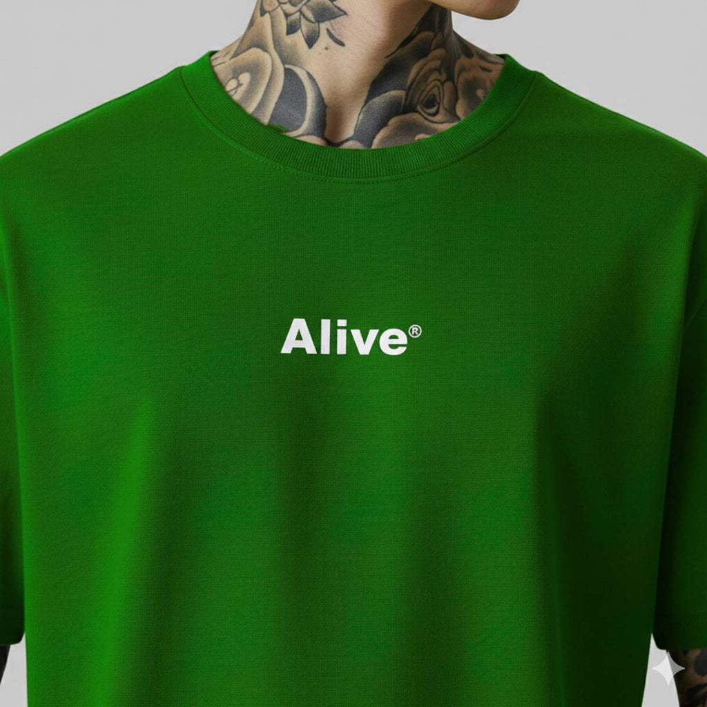 Camiseta Alive Basic Verde