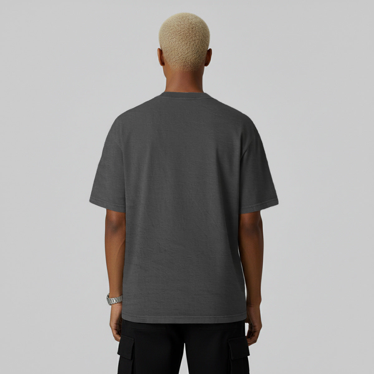 Camiseta Alive Basic Cinza Escuro