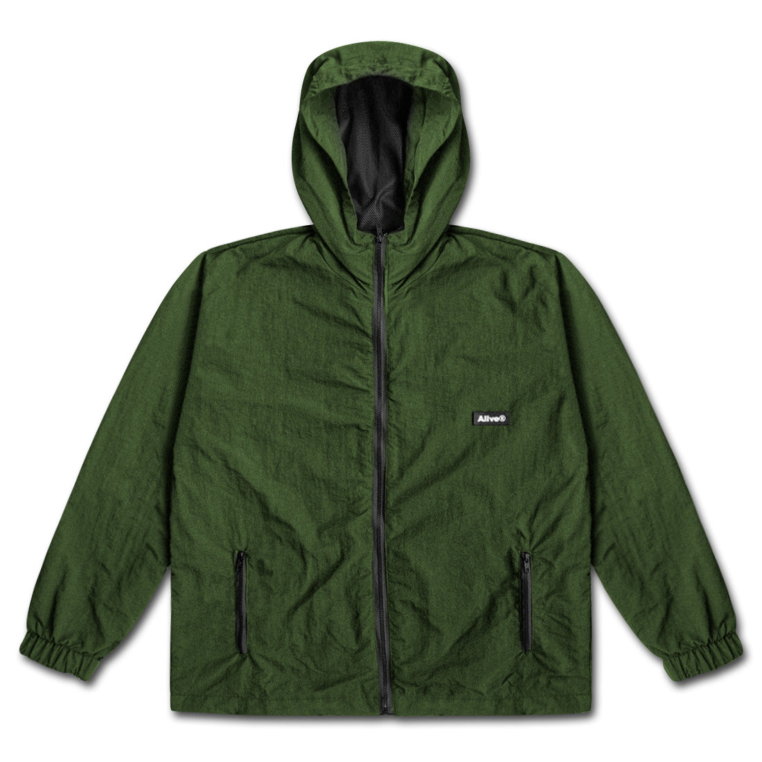 Jaqueta Corta Vento Alive Essencial Verde