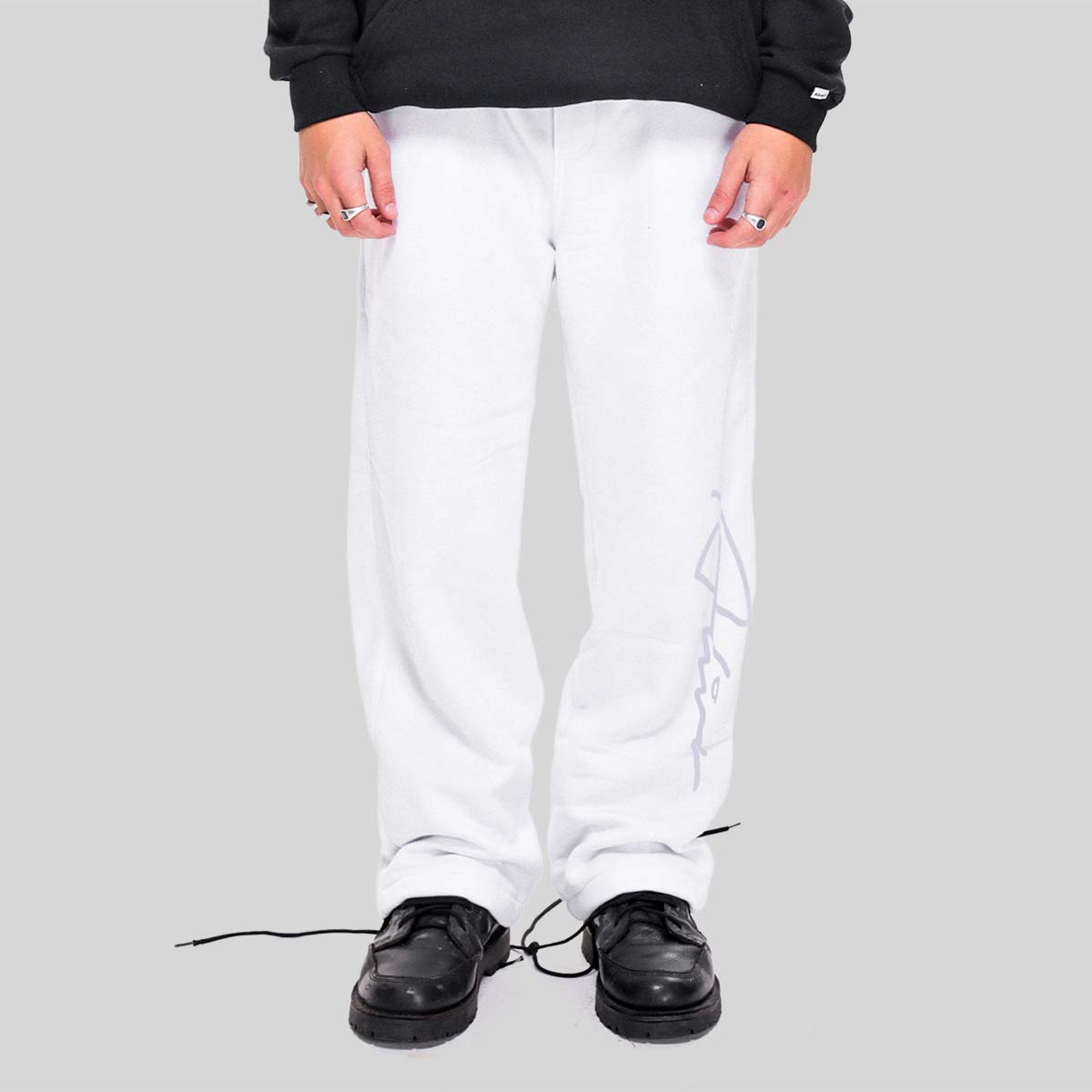 Calça Alive Moletom Rubric Branco - Texas