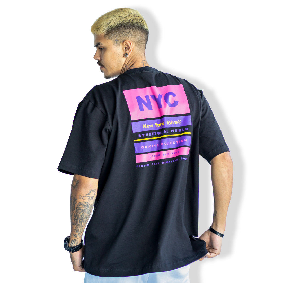 Camiseta Alive Origins Collection Preto
