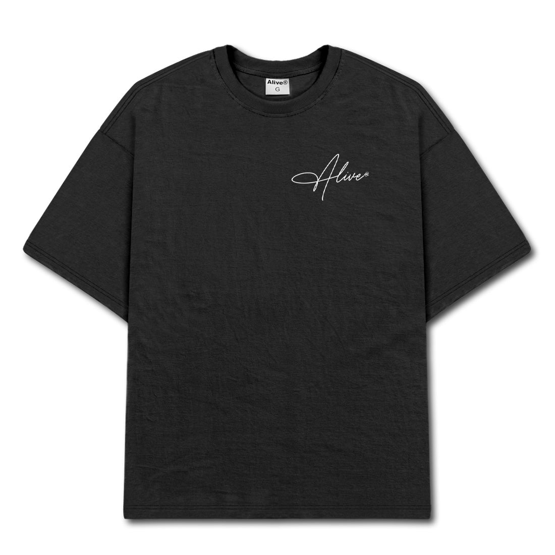 Camiseta Alive Signature Preto