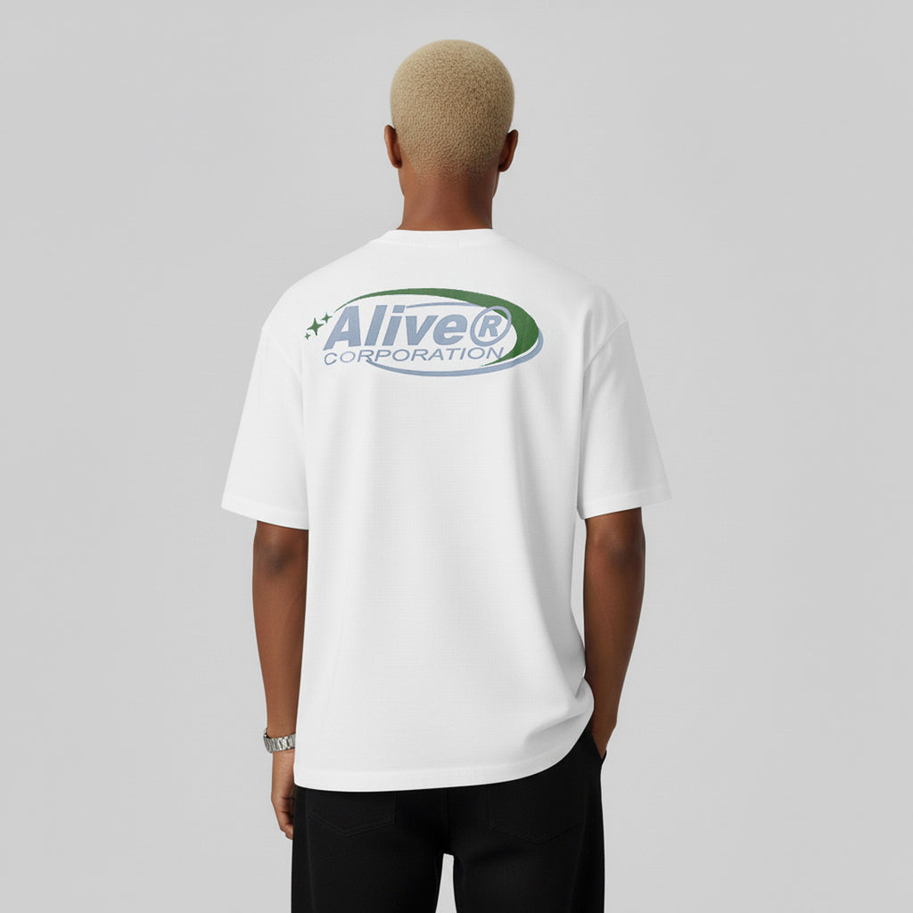 Camiseta Alive New Corporation Branco