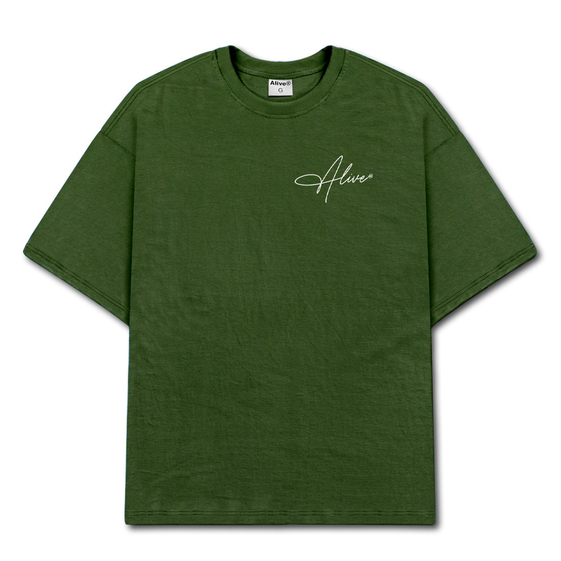 Camiseta Alive Signature Verde