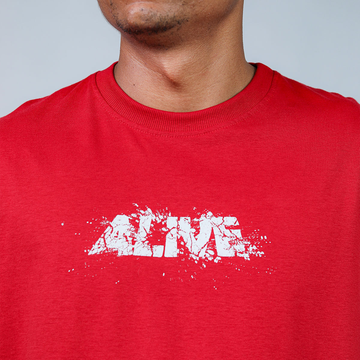 Camiseta Alive Destroyed Vermelho