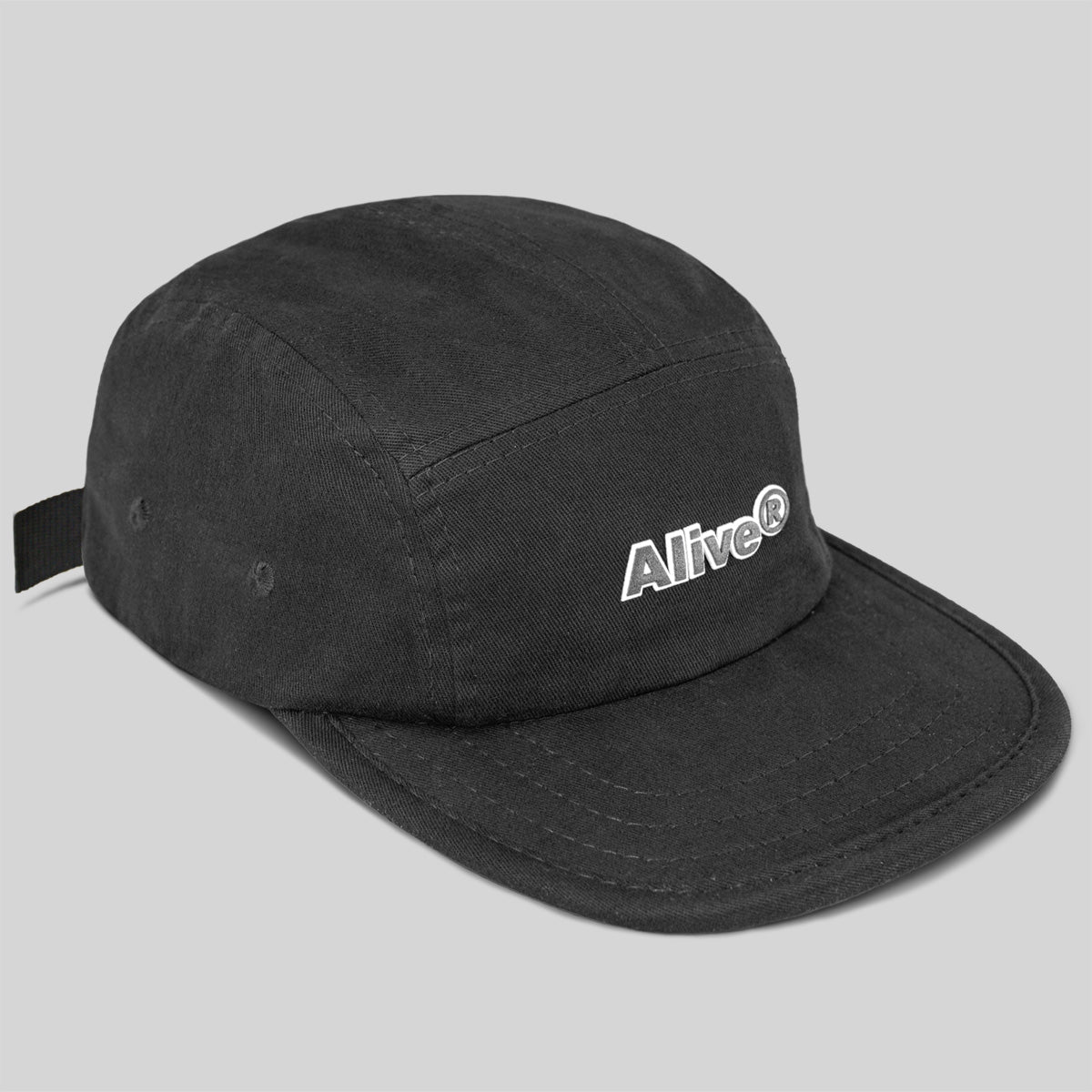Boné Alive Five Panel Contour Preto