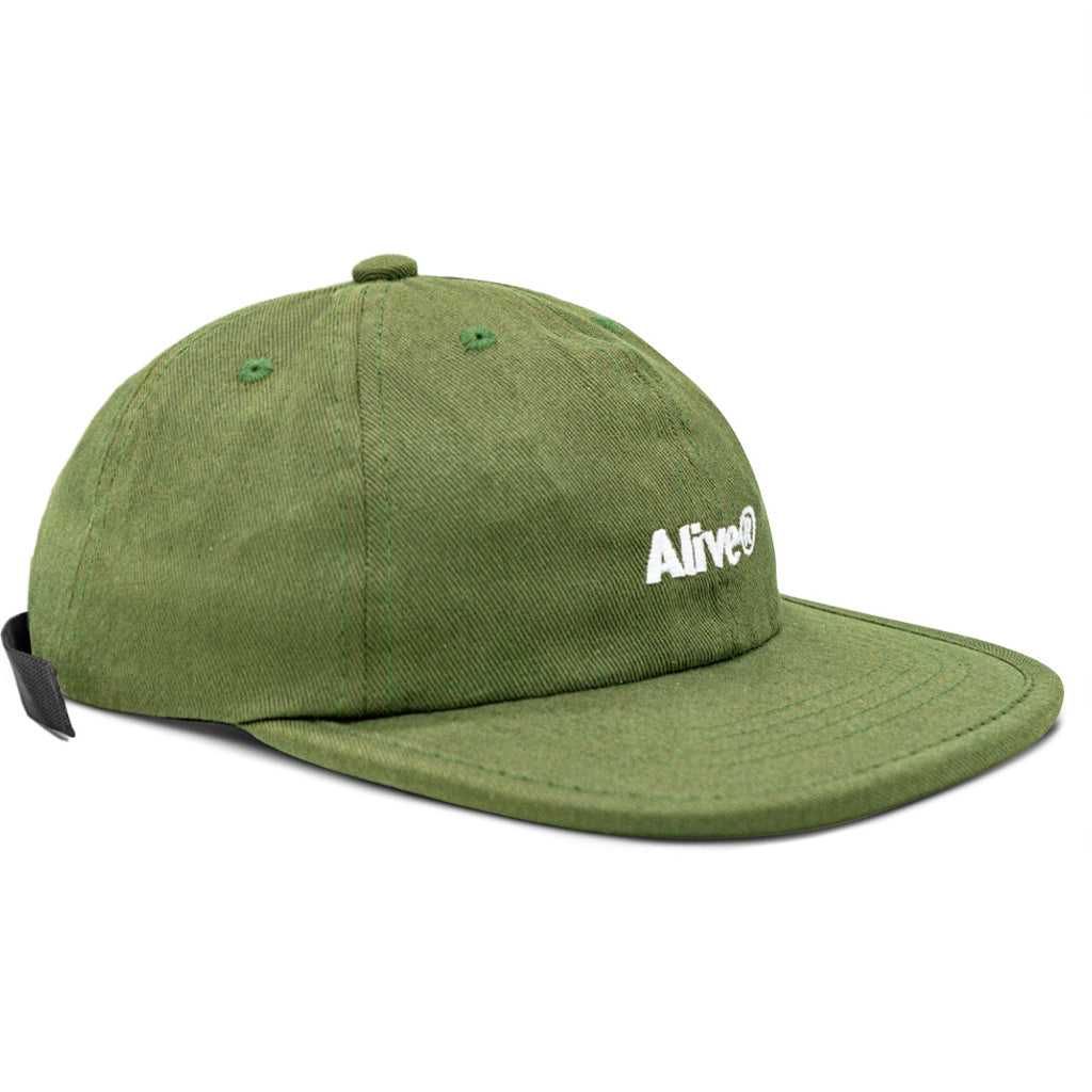 Boné Alive Six Panel Logo Verde