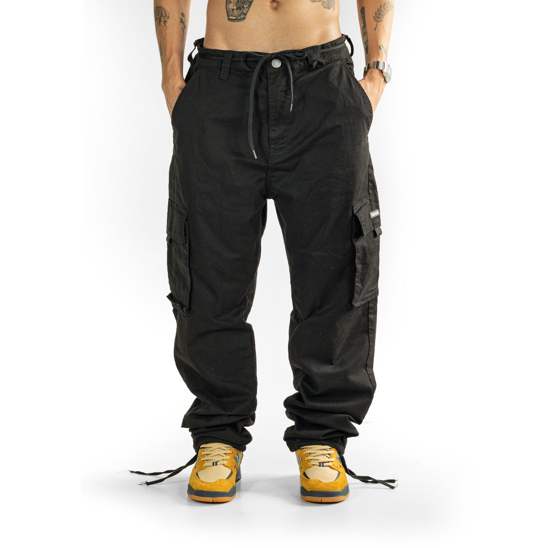 Calça Alive Tag Cargo Unissex | Preto