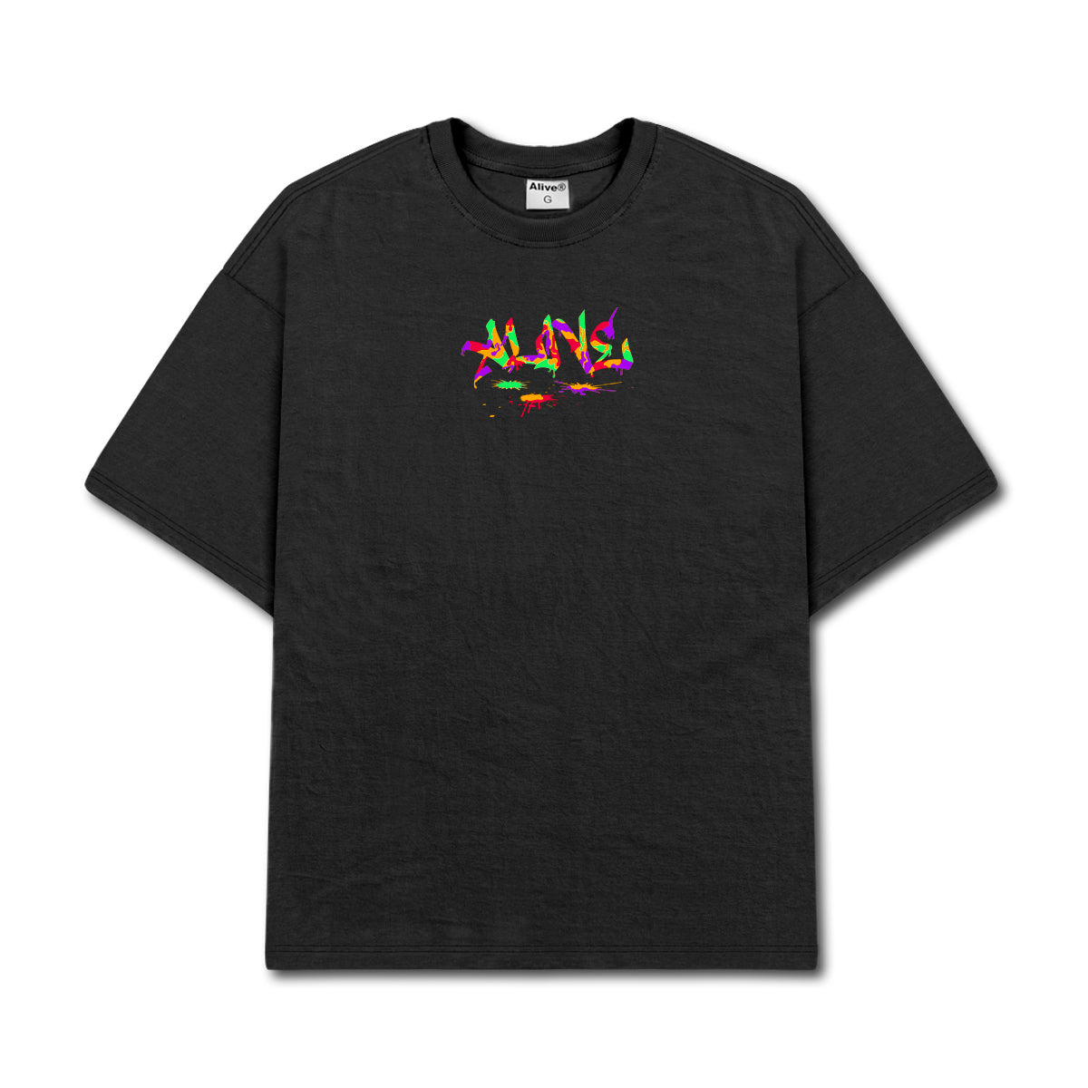 Camiseta Alive Clássica Ink Preto