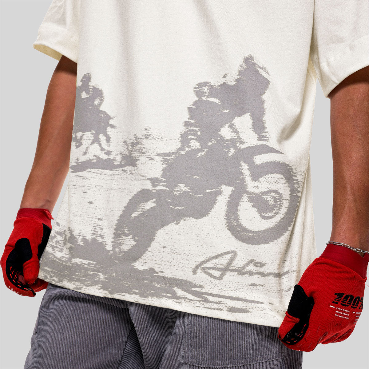 Camiseta Alive Oversized Texas Off White - Texas
