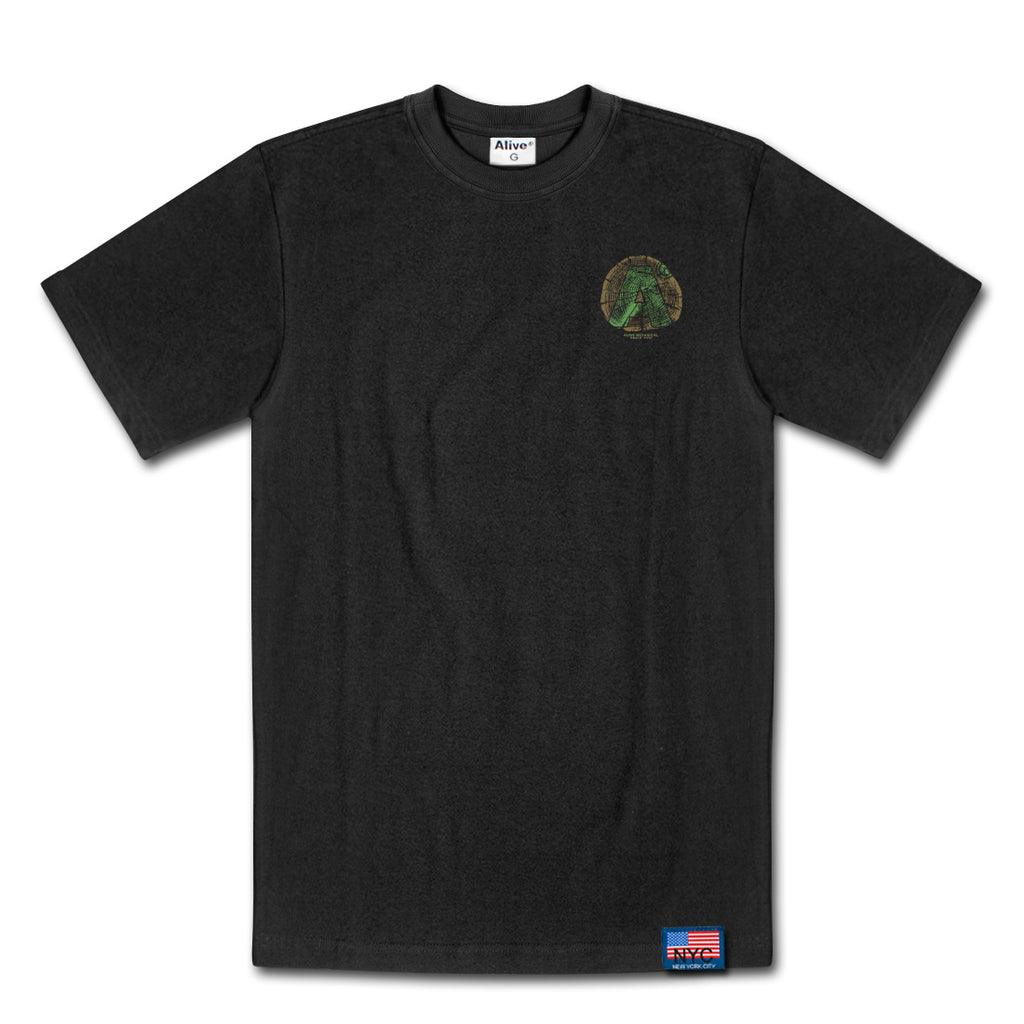 Camiseta Alive Trunk Preto