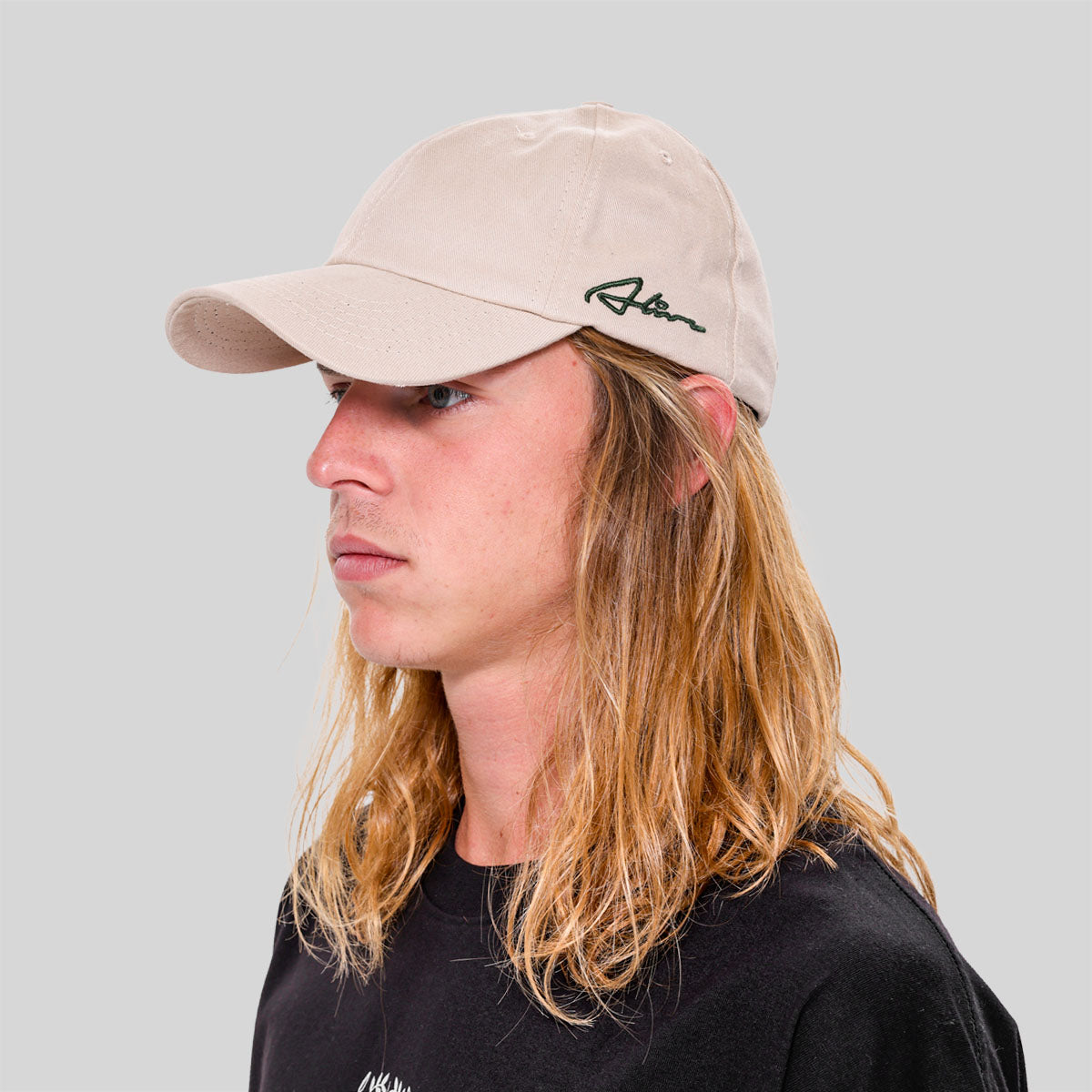 Boné Alive Dad Hat Side Rubric Bege Texas