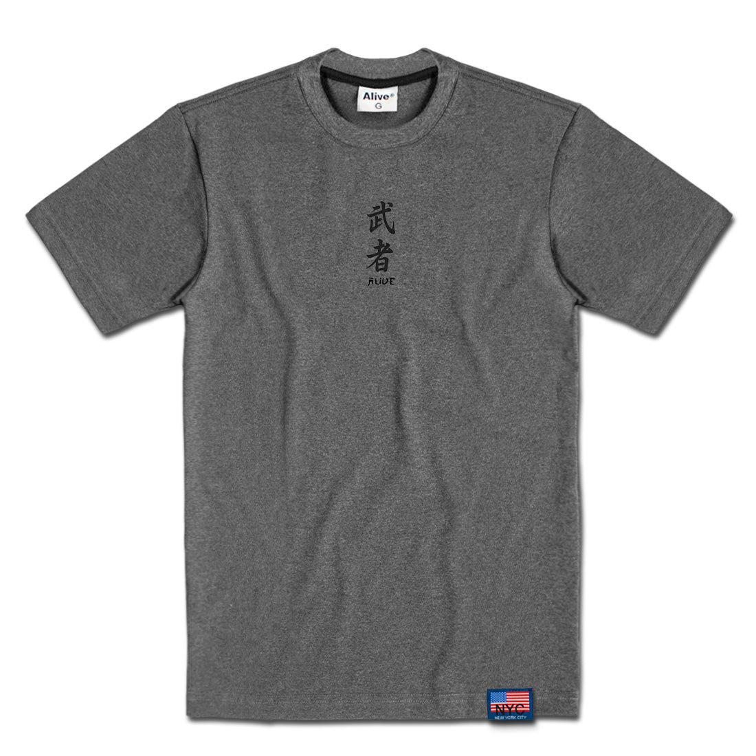 Camiseta Alive Eastern Dragon Chumbo