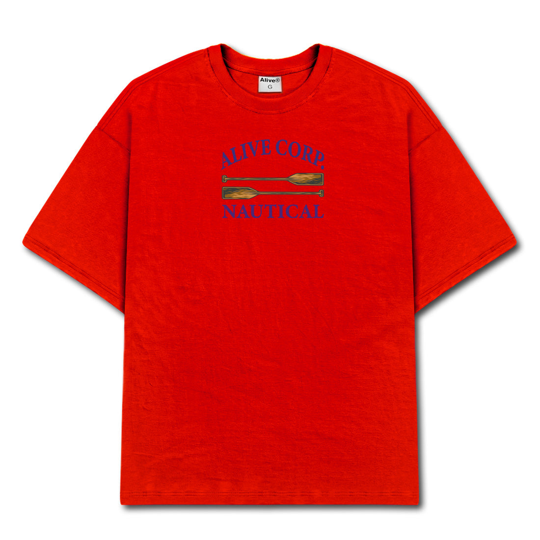 Camiseta Alive Paddle Vermelho