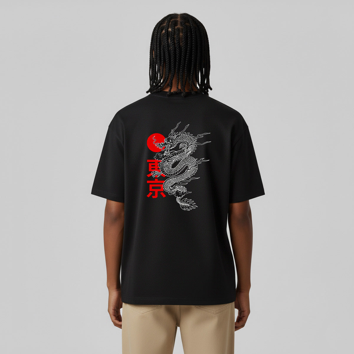Camiseta Alive Eastern Dragon Preto