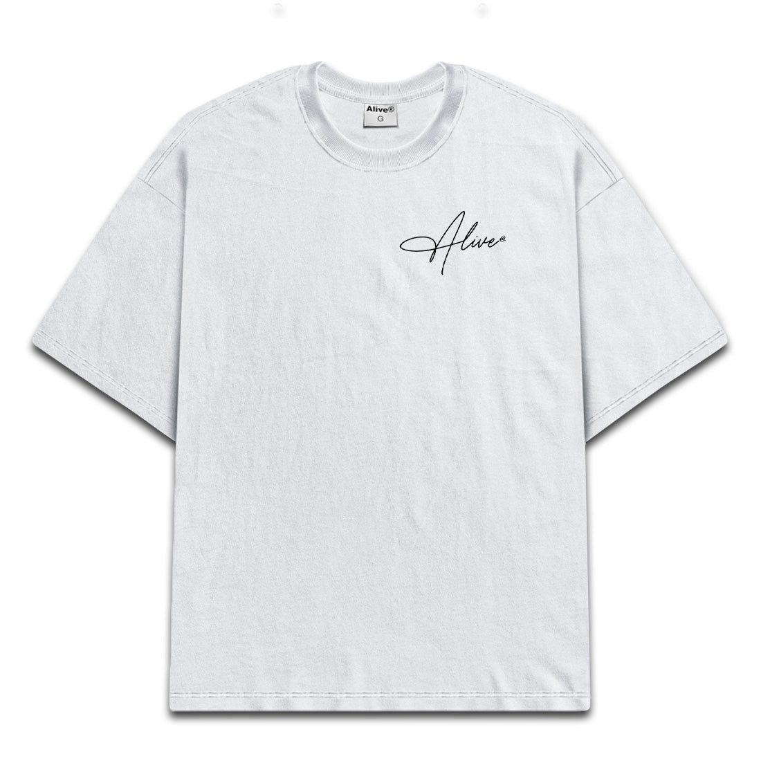 Camiseta Alive Signature Branco