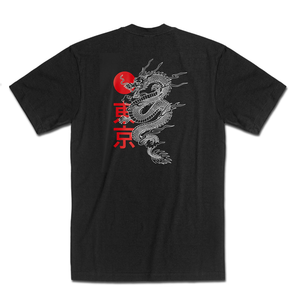 Camiseta Alive Eastern Dragon Preto