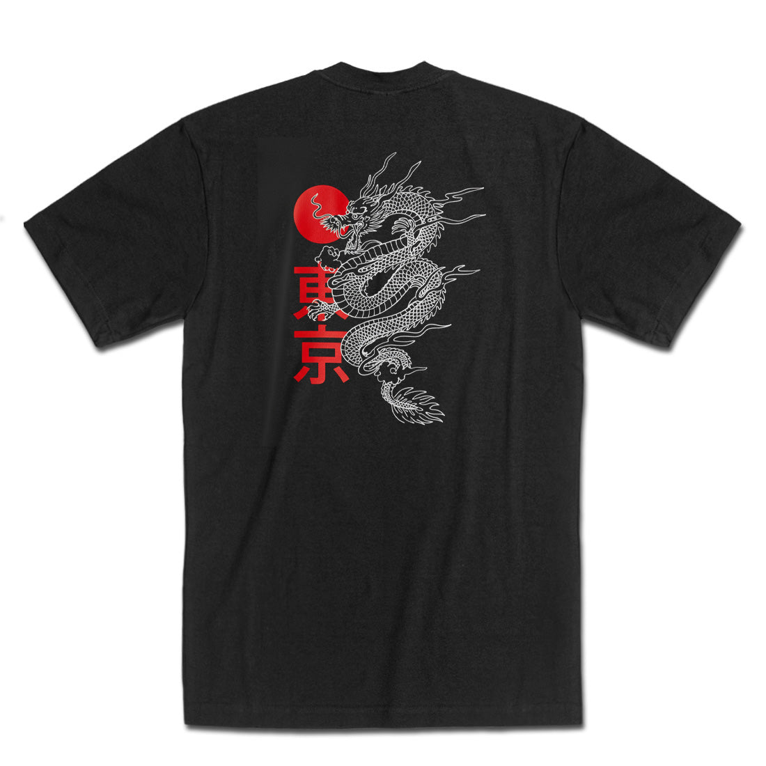 Camiseta Alive Eastern Dragon Preto