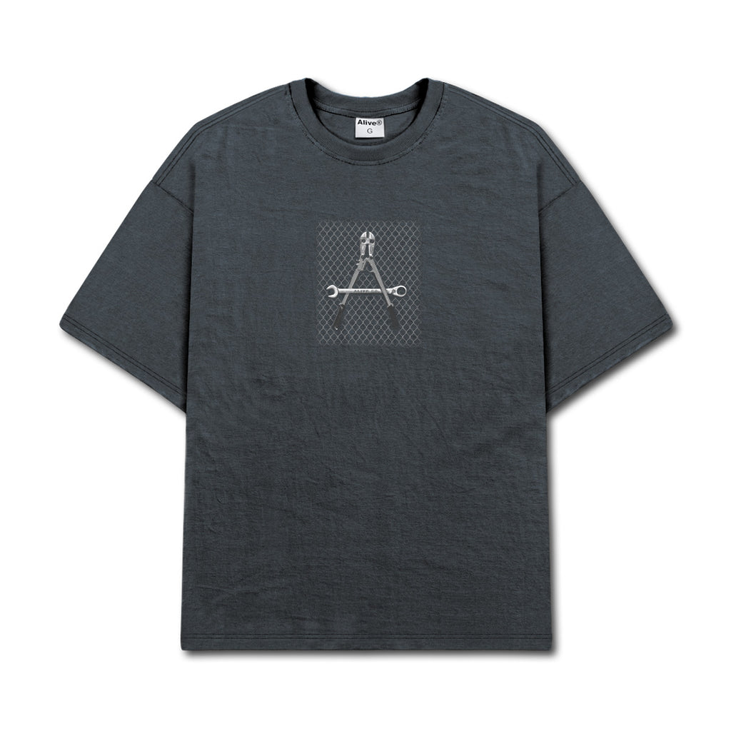 Camiseta Alive Clássica Tools Cinza