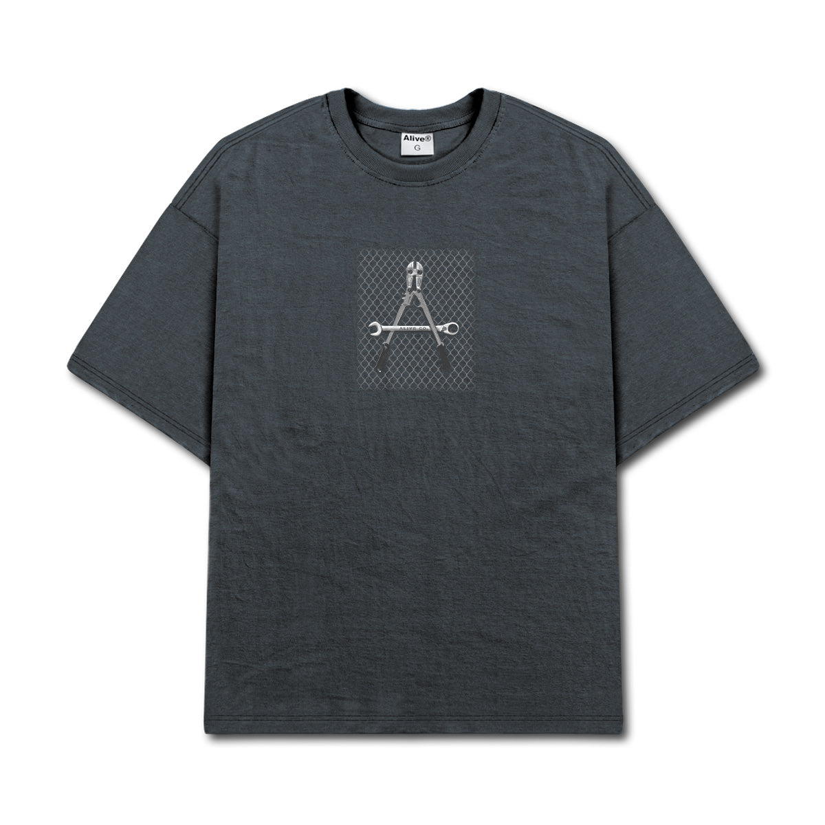 Camiseta Alive Clássica Tools Cinza