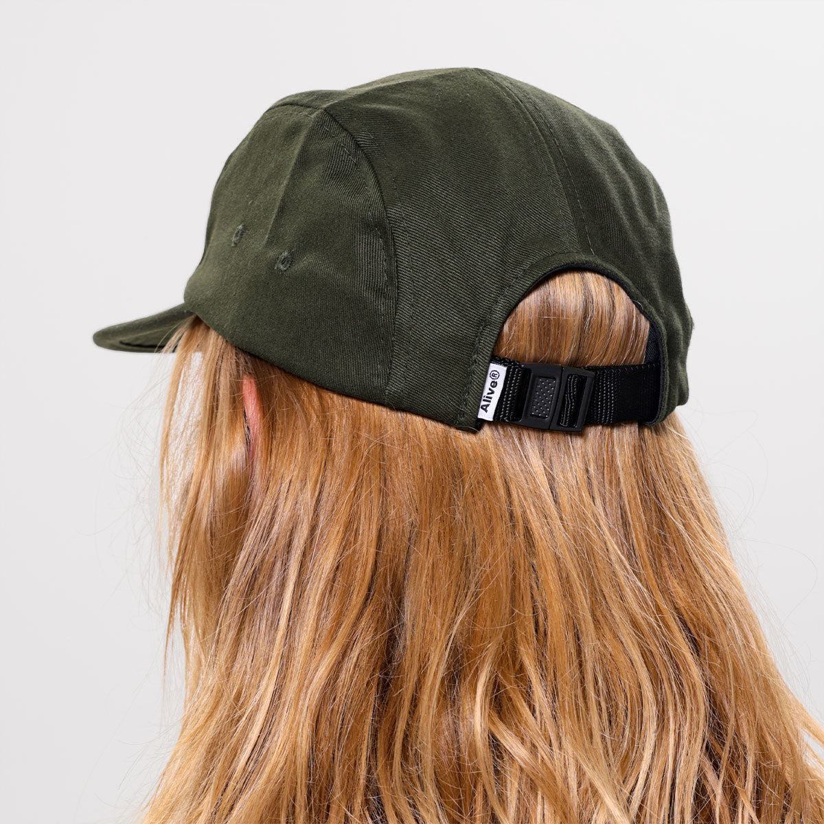 Boné Alive Five Panel Patch Verde Texas