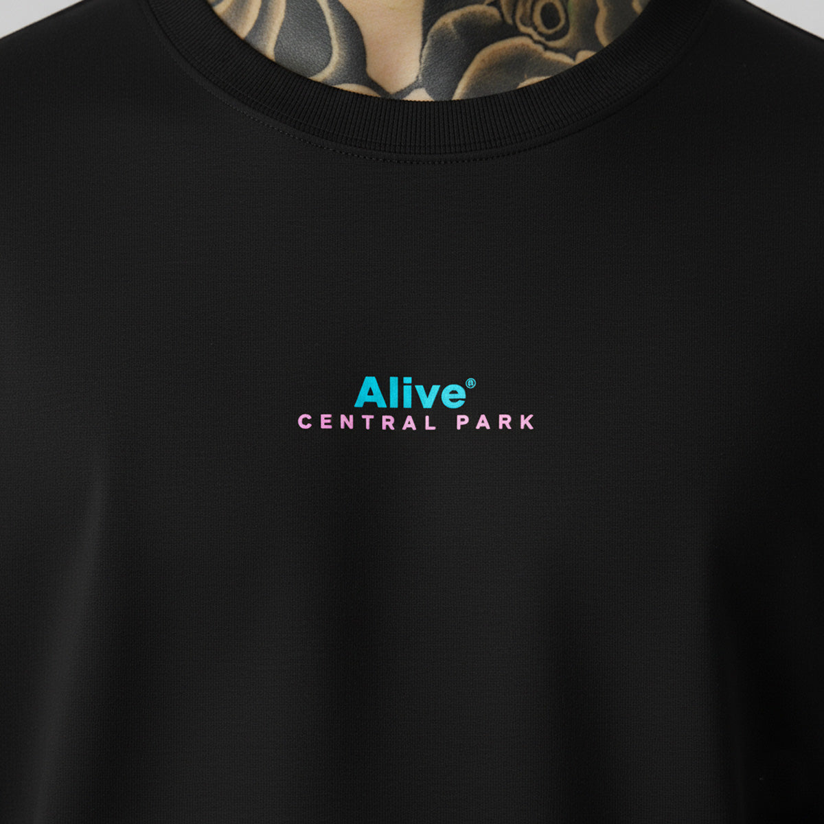 Camiseta Alive Central Park Preto