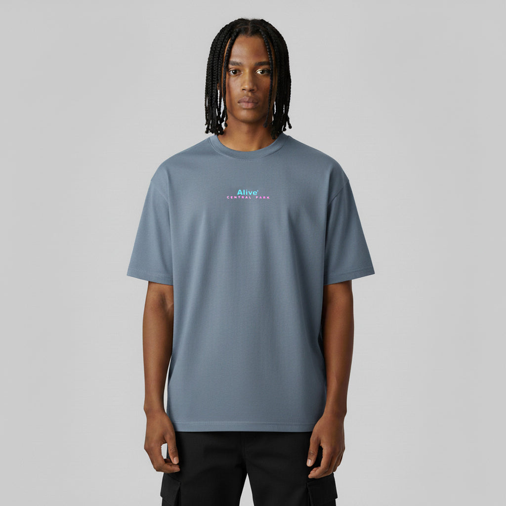 Camiseta Alive Central Park Cinza