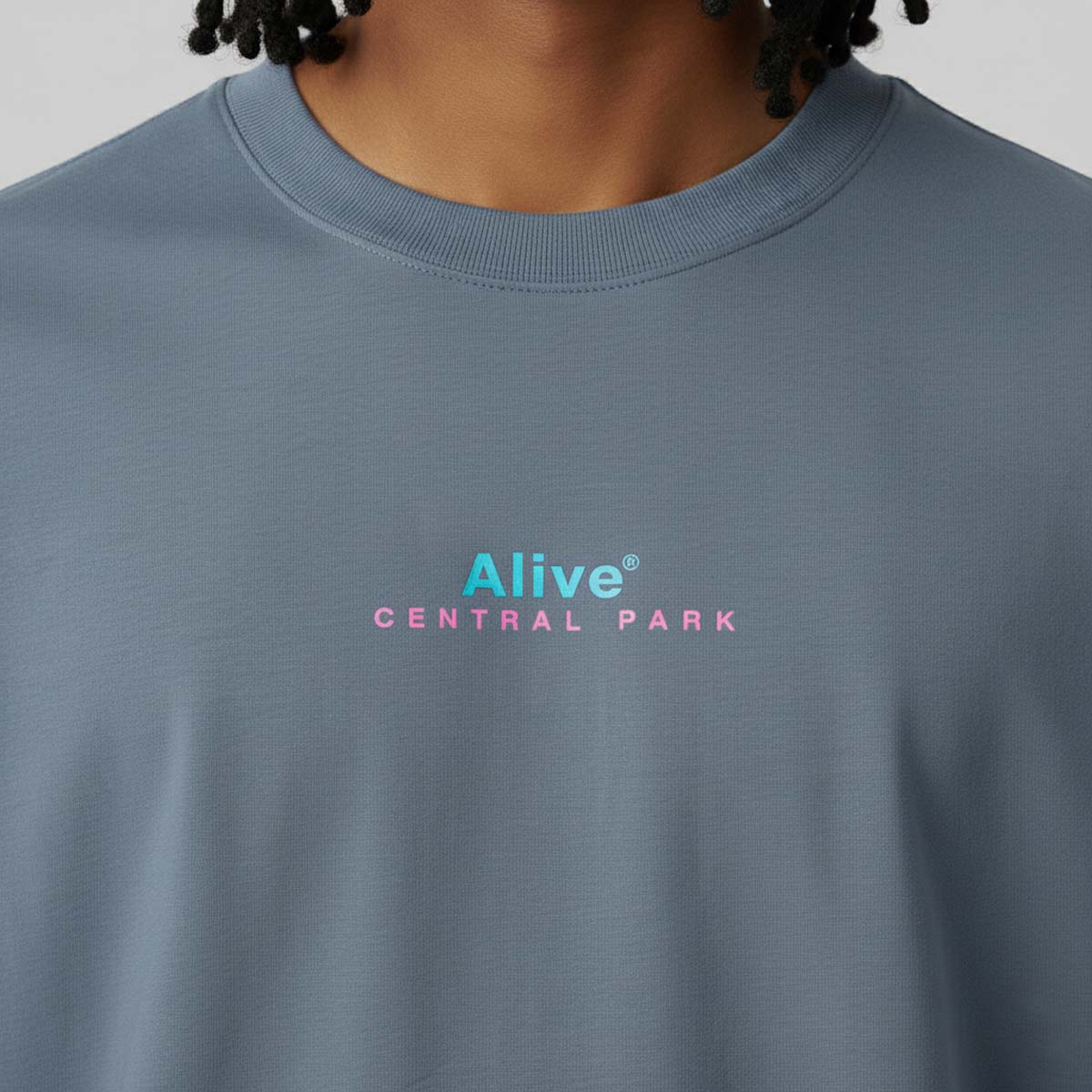 Camiseta Alive Central Park Cinza