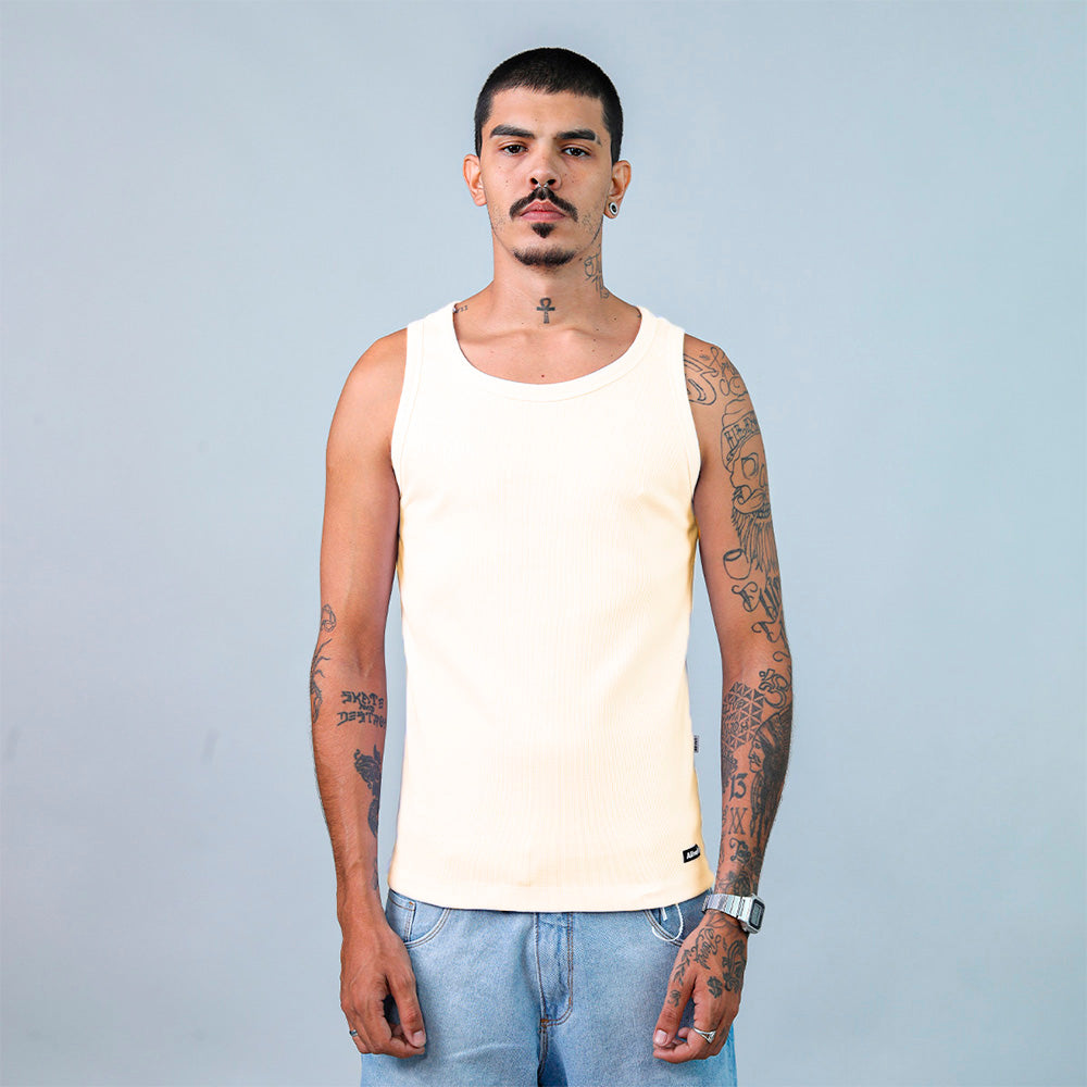 Regata Alive Tank Top Logo Off White