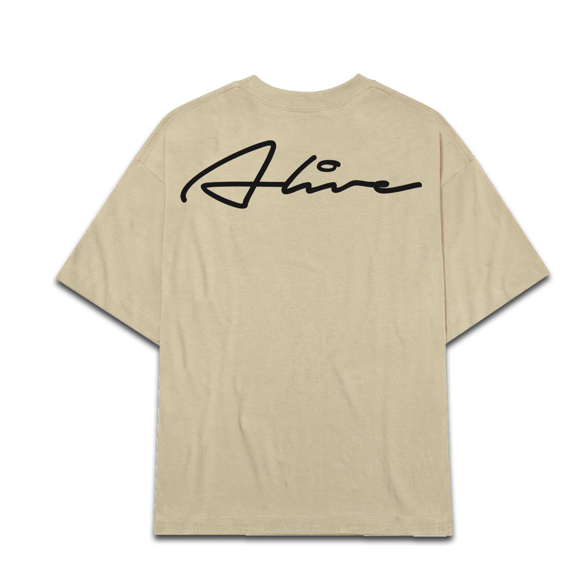 Camiseta Alive Clássica Rubric Off White